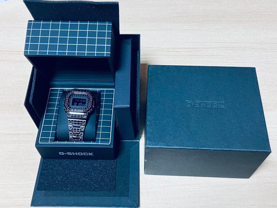 カシオ Gショック GMW-B5000CS-1JR フルメタルスクエア