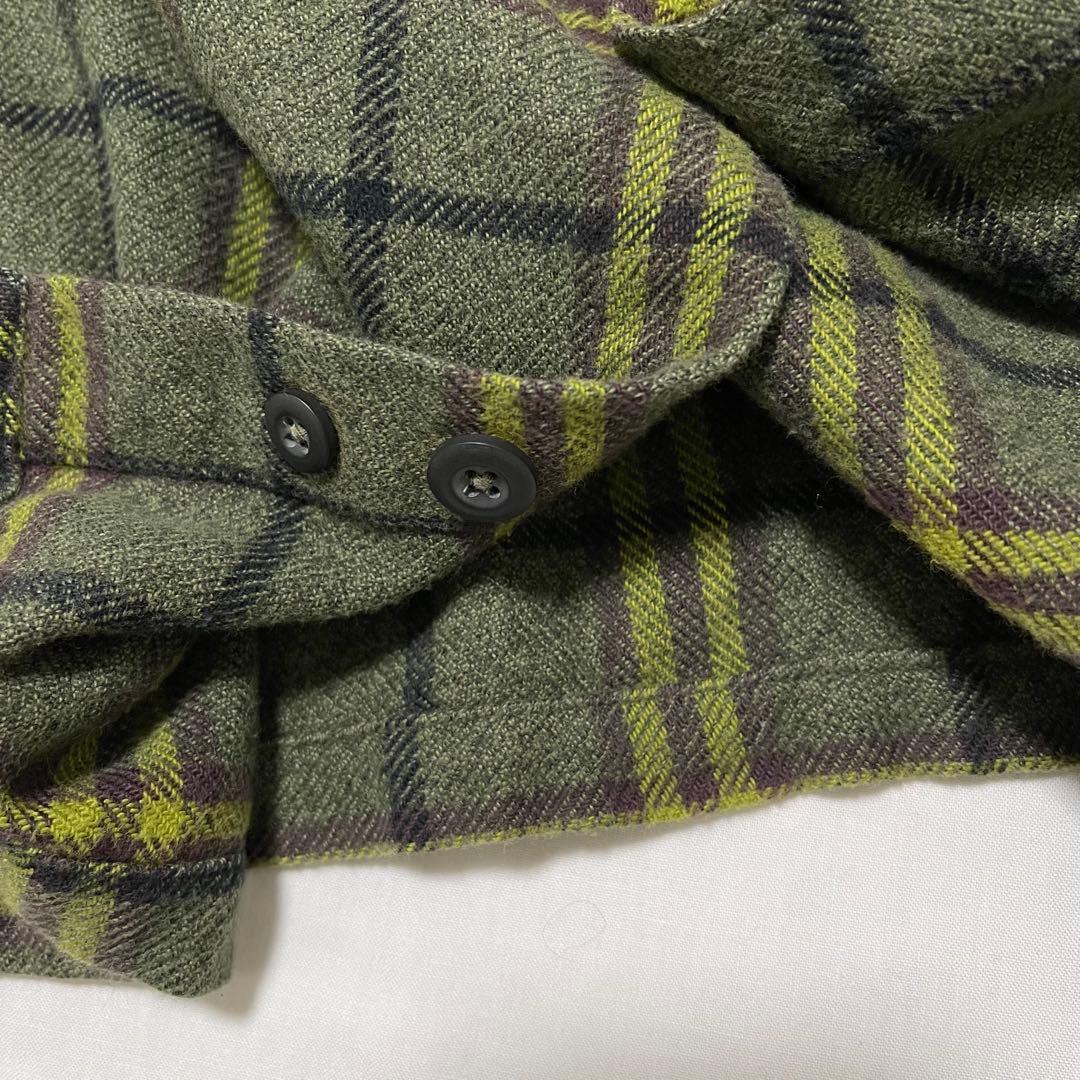 patagonia チェック柄ネルシャツ