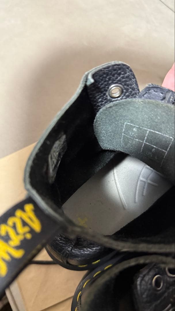 ドクターマーチン　厚底チャックタイプ