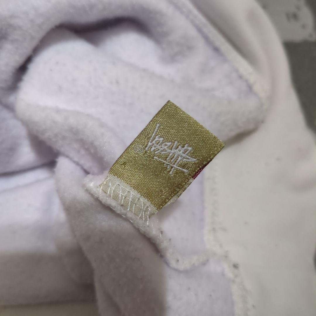 Ou！！最終値下げStussy ホワイト パーカー Lサイズ 8ボールロゴ