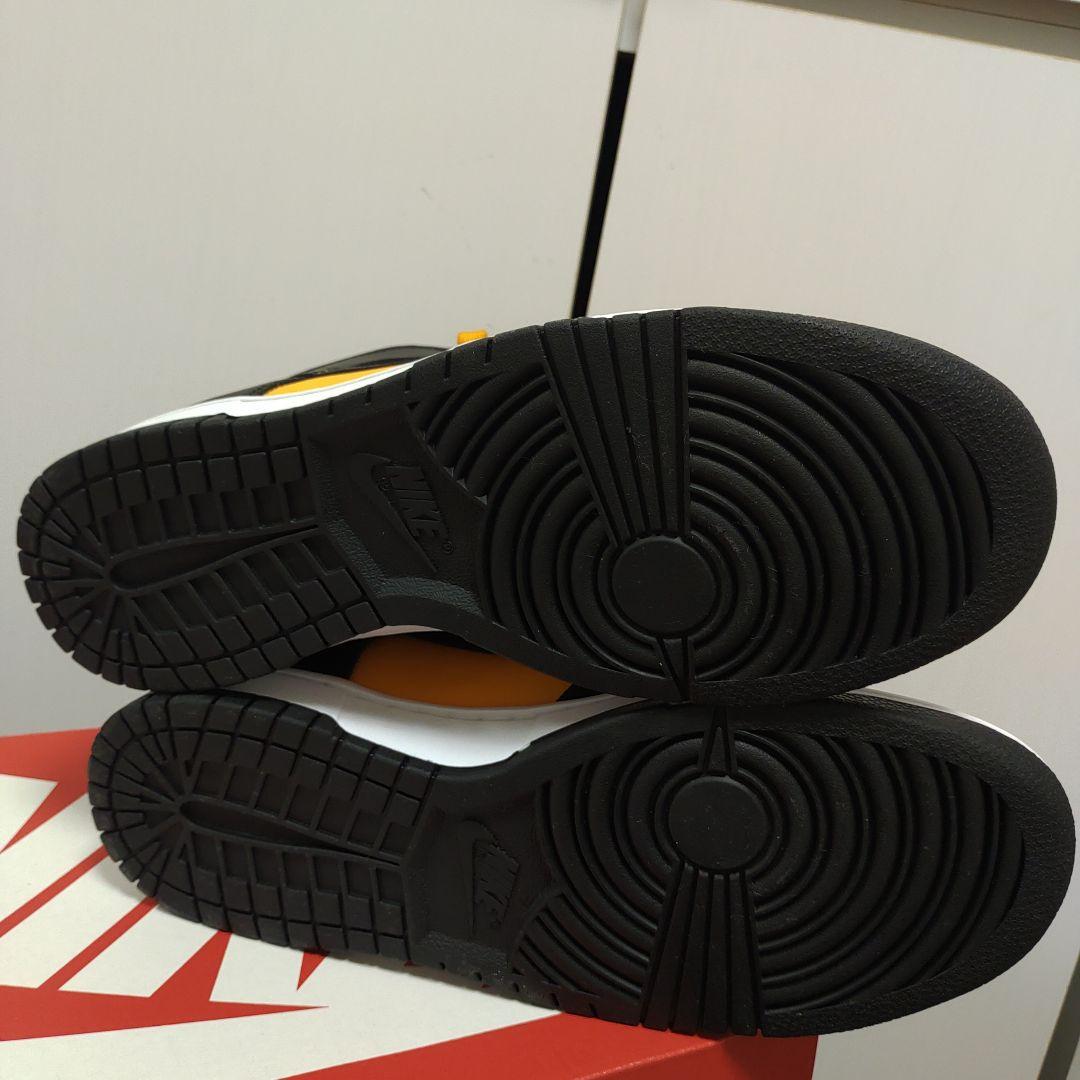 新品 タグ＆箱付き NIKE DUNK HI イエロー×ブラック 27.0レトロ