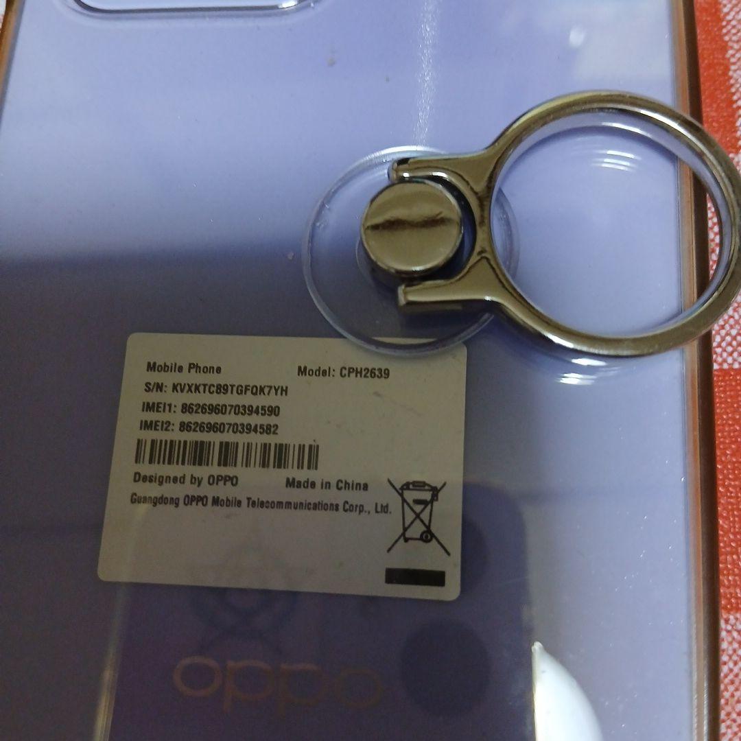 【送料込】OPPO A3 5G 本体　背面ケース、クリップ付き