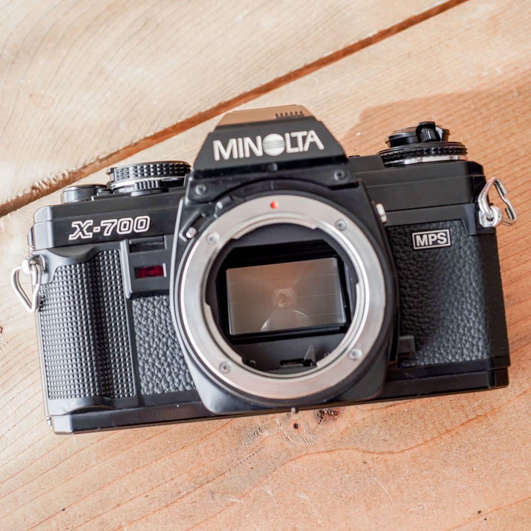 【美品】MINOLTA X-700 MC ROKKOR-PF 50mm/F1.7