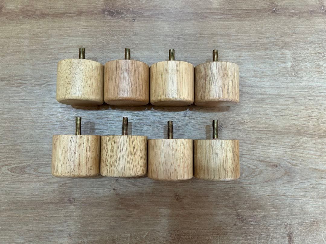 無印良品　木製脚　5cm M8サイズ 8個セット