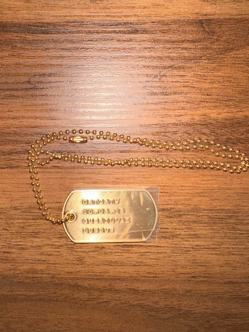 【1点のみ・限定コラボ・ 新品】Corteiz Nike ドッグタグ ネックレス