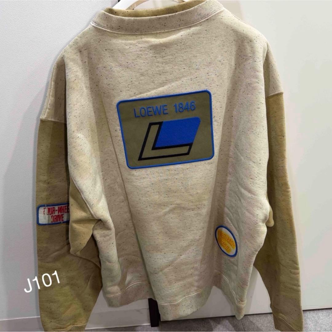 ロエベ ロゴパッチアートワークプリントスウェット Lサイズトレーナー Lサイズ
