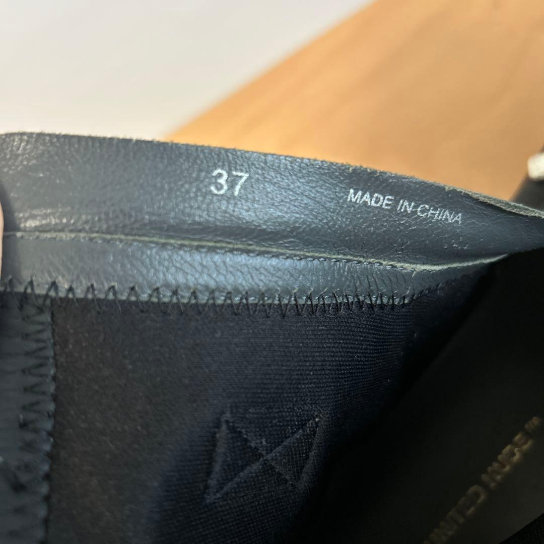 UNITED NUDE ユナイテッドヌード　ブーツ　ブラック　37