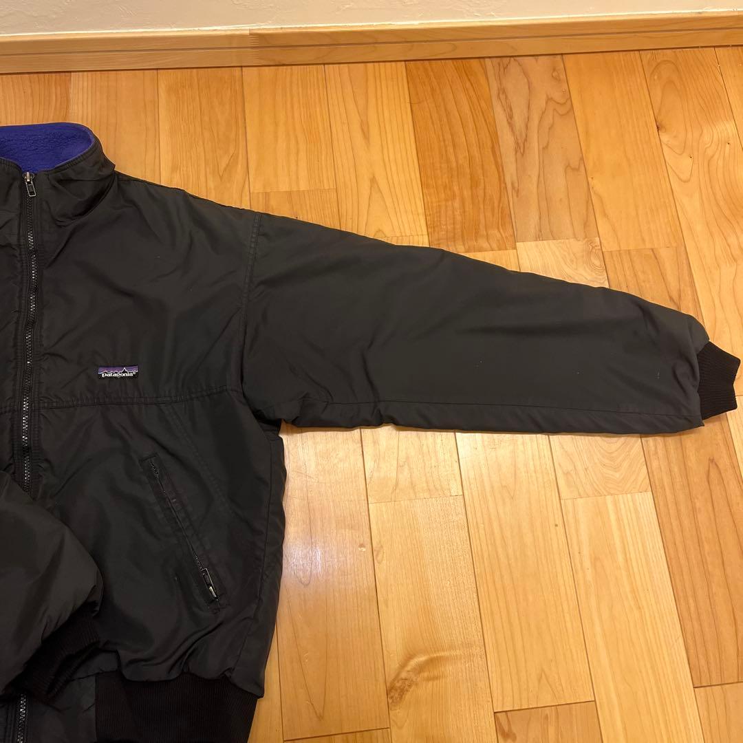 極美品‼︎ パタゴニア　シェルドシンチラ　80s USA製 ブラック　黒 M相当