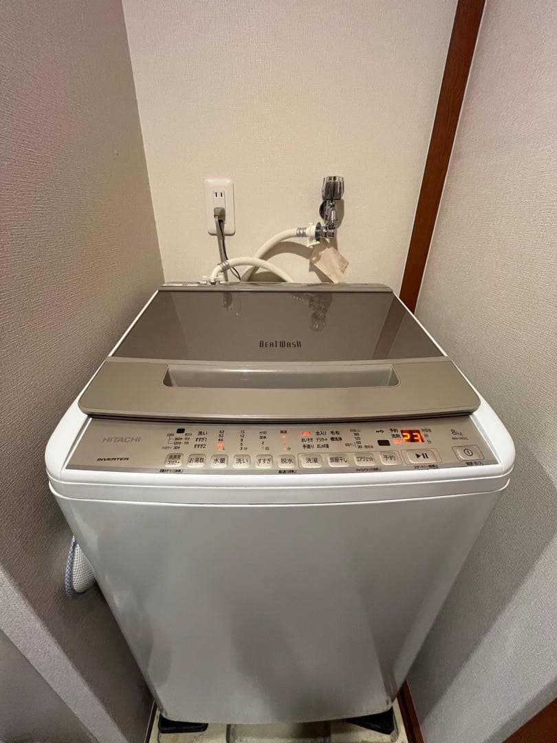 【美品】 2021年式 HITACHI BW-V80G ビートウォッシュ
