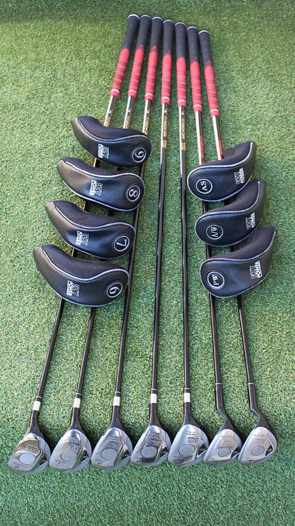 シニアゴルフ研究所 EZY POWER EDIT 6-AW（50°） 7本セット