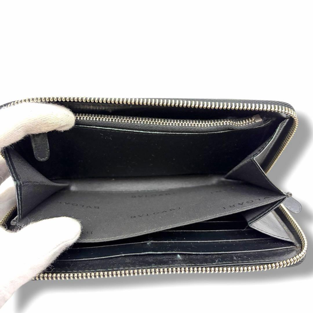 尚哉 ブルガリ ウィークエンド 長財布　ラウンドジップ　PVCレザー
