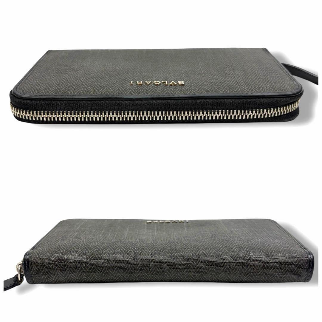 尚哉 ブルガリ ウィークエンド 長財布　ラウンドジップ　PVCレザー