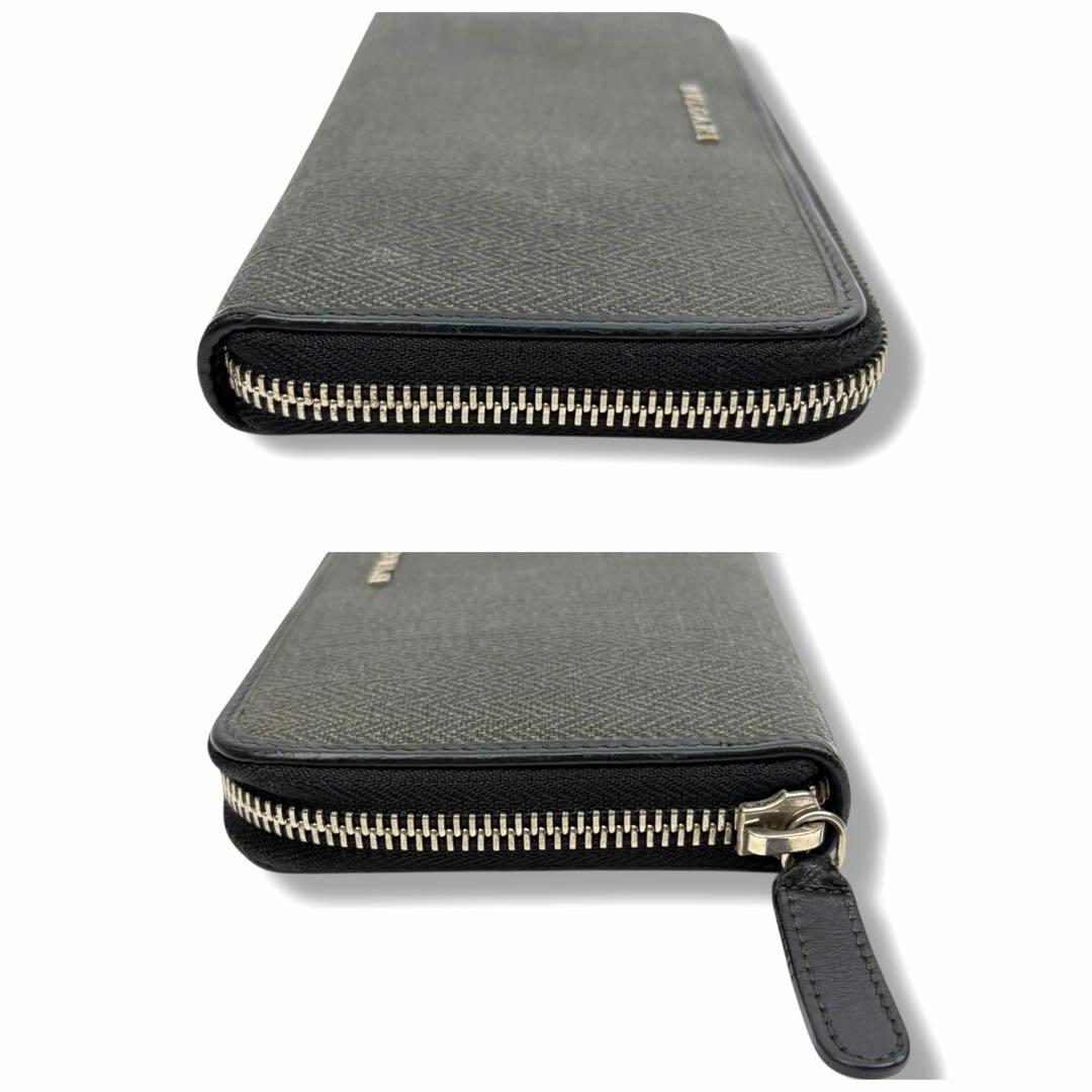 尚哉 ブルガリ ウィークエンド 長財布　ラウンドジップ　PVCレザー