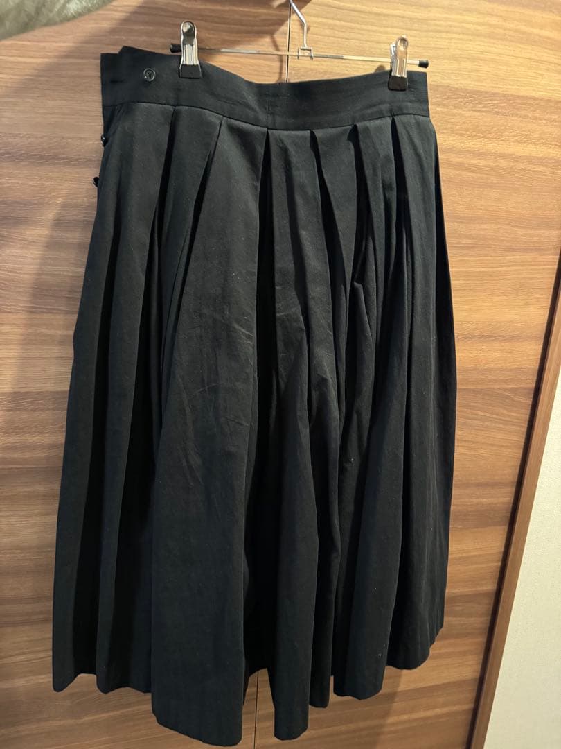 yaeca パンツ プリーツ 二重