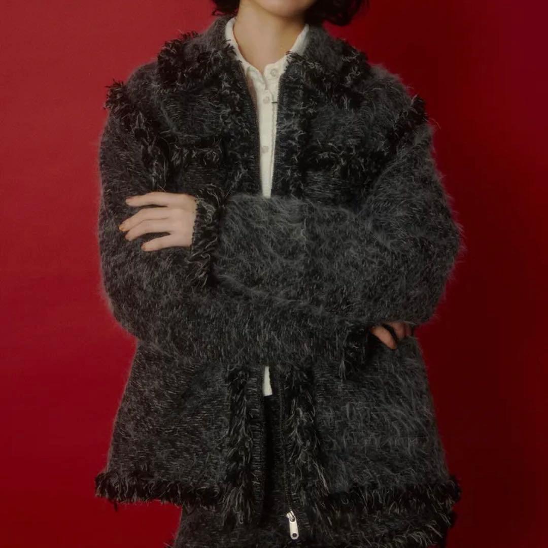 【SLY】 FLUFFY TWEED ジャケット