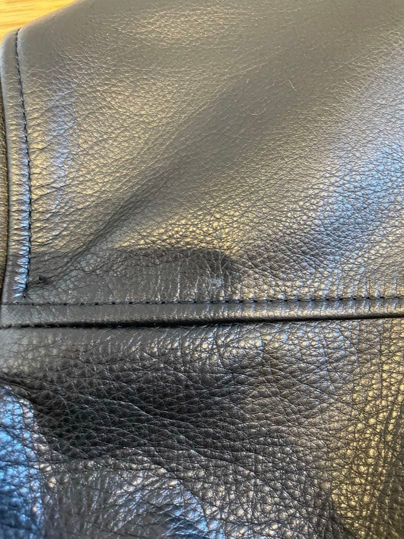 週末限定価格 25aw STUSSY LEATHER FLIGHT JACKET