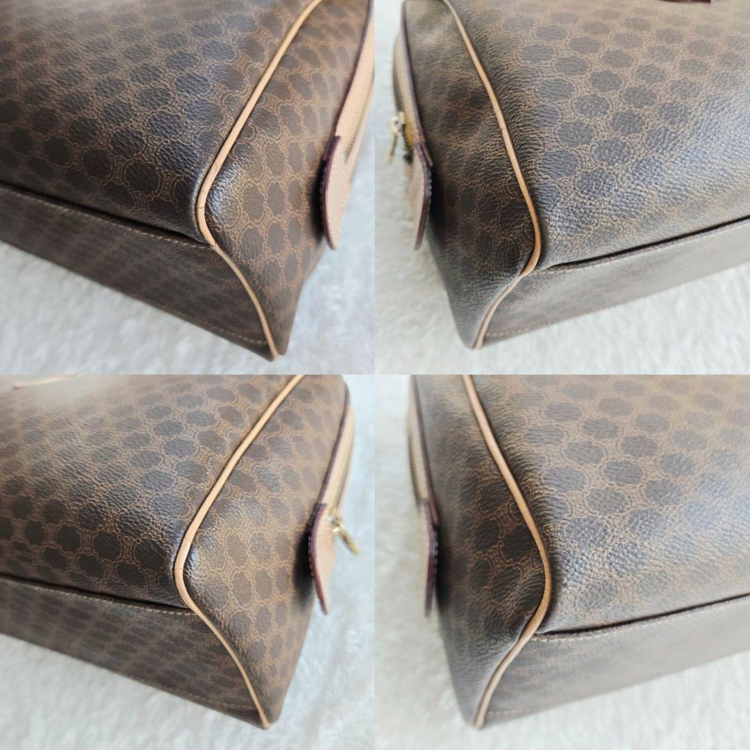 ⭐CELINE⭐ セリーヌ ミニボストンバッグ マカダム柄 トリオンフ