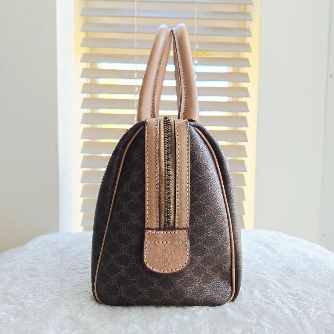 ⭐CELINE⭐ セリーヌ ミニボストンバッグ マカダム柄 トリオンフ
