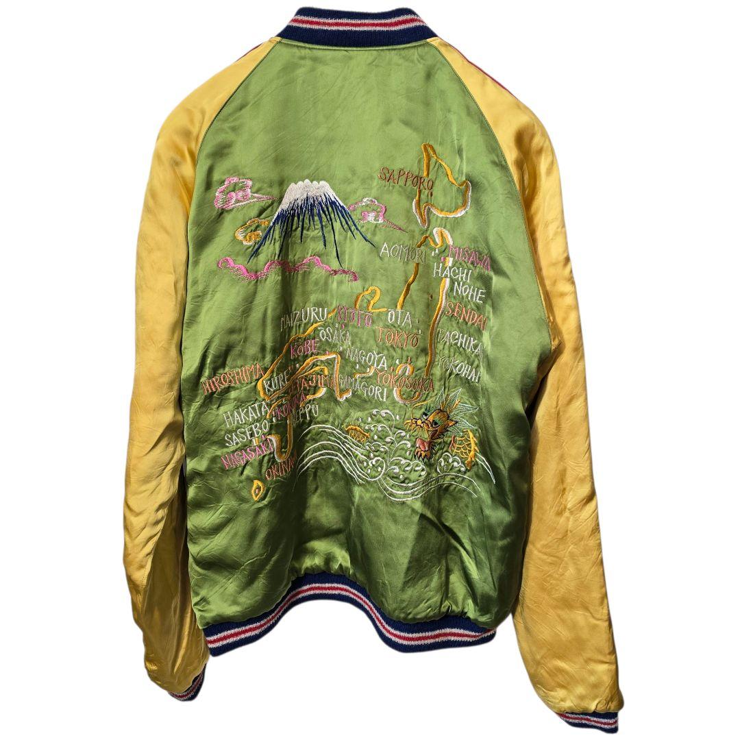 東洋エンタープライズ 港商 スカジャン リバーシブル 虎 L