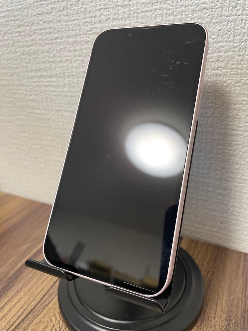 純正バッテリー100%iPhone13mini ピンク 128GB