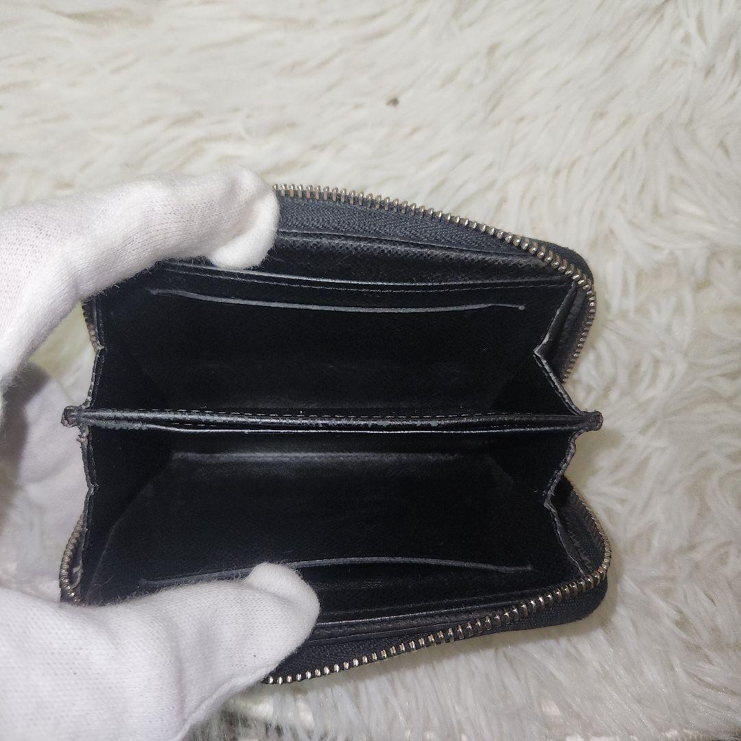 美品 ルイヴィトン ダミエ グラフィット ジッピー パース MI2104