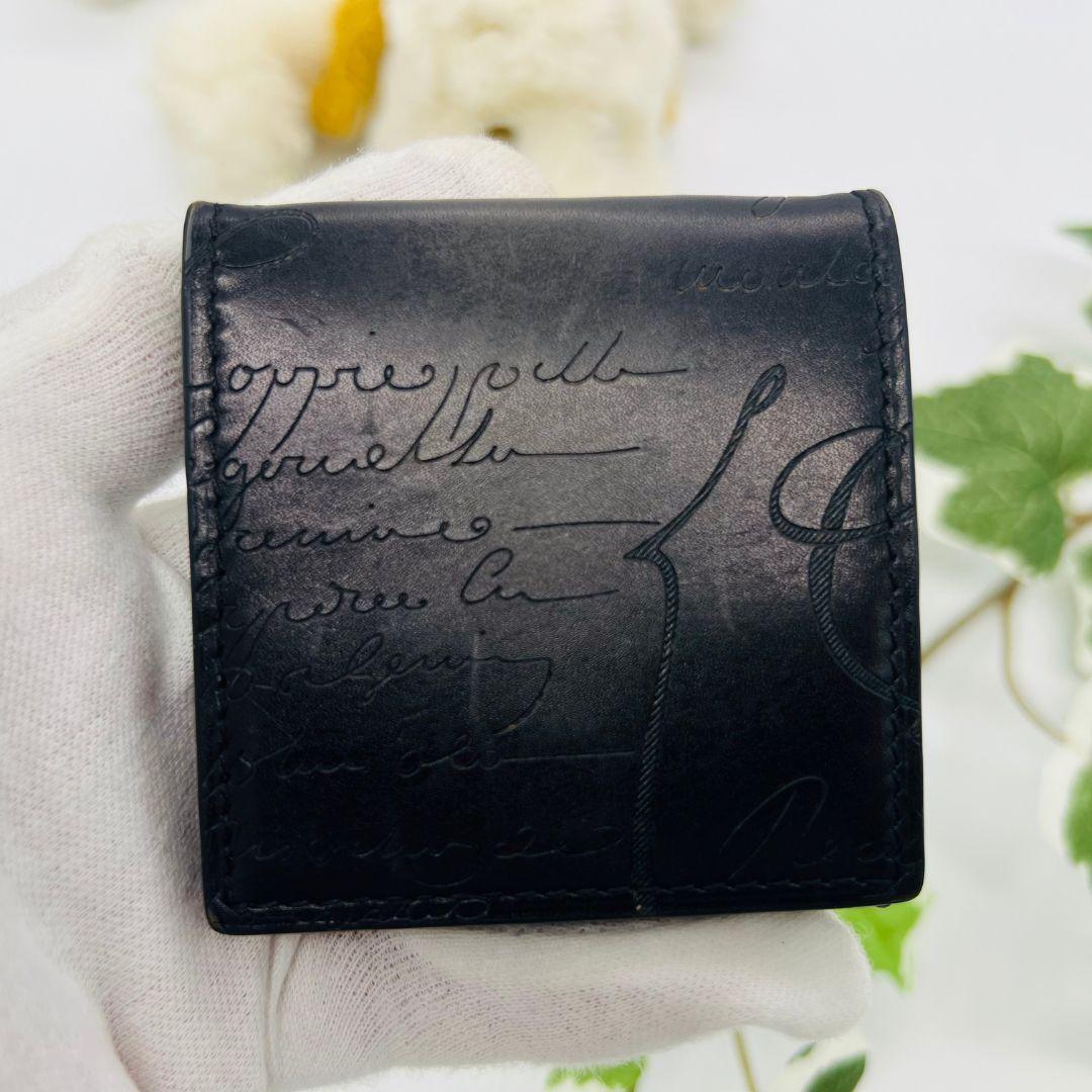 Berluti ベルルッティ カリグラフィ ケース ブラック レザー