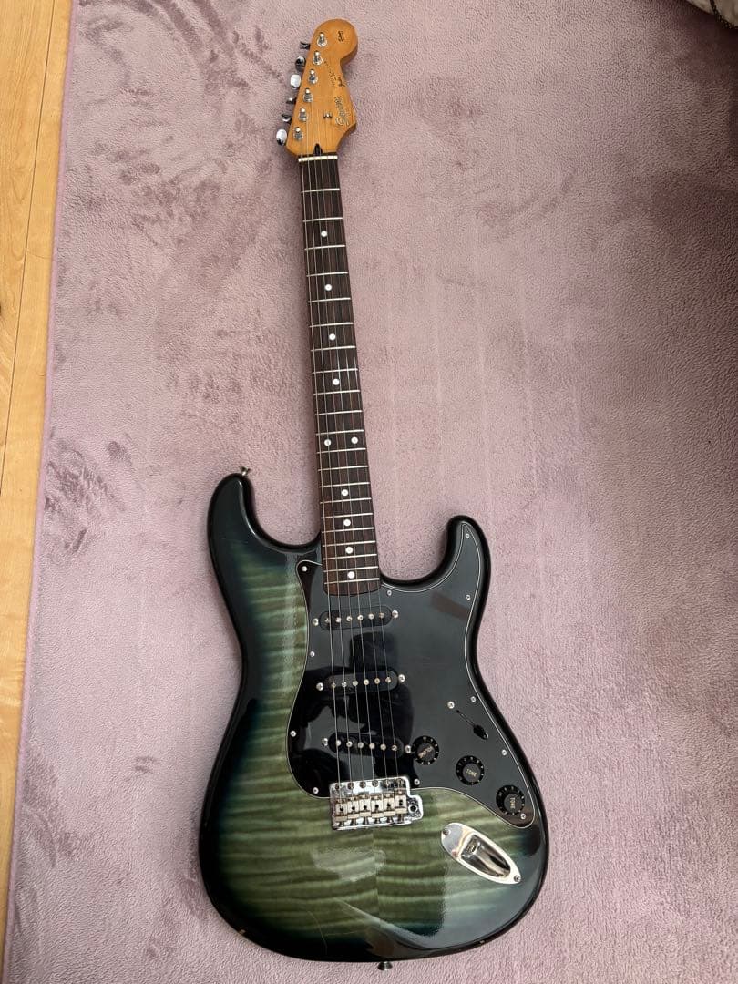 MIJフジゲン製　Squier by Fender Silver Series