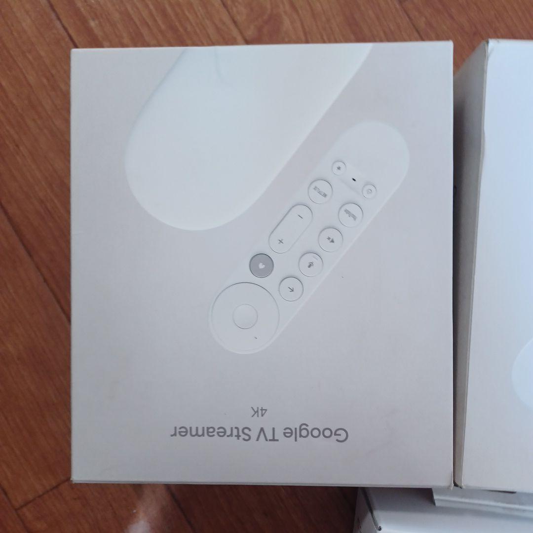 Google TV Streamer 4K 3台 & Chromecast 3台