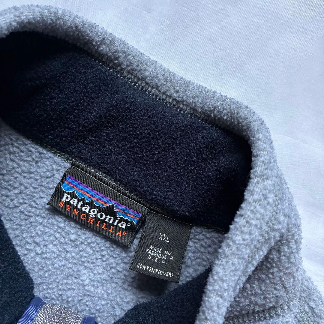 古着　patagonia　パタゴニア　シンチラベスト　USA製
