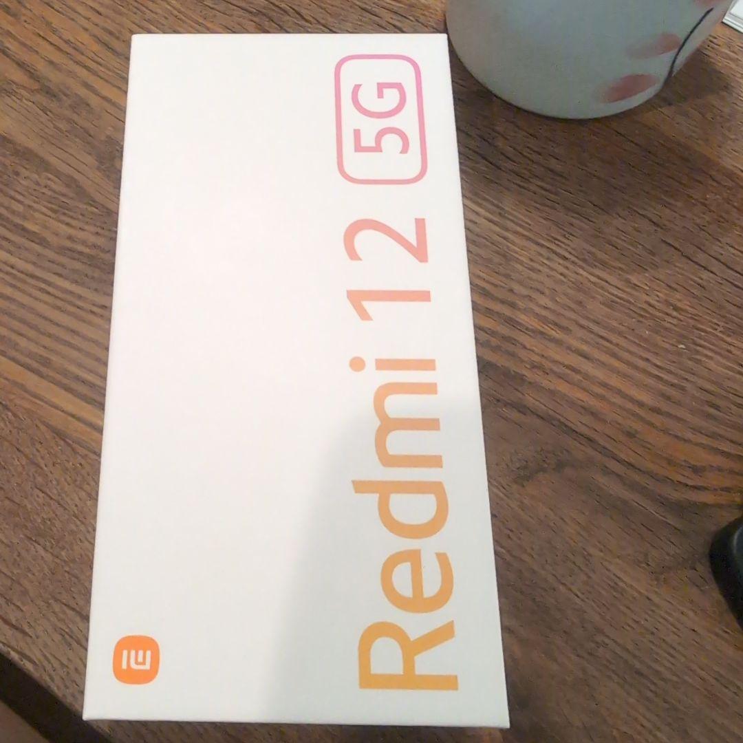 美品 Xiaomi Redmi 12 ポーラシルバー スマートフォン本体