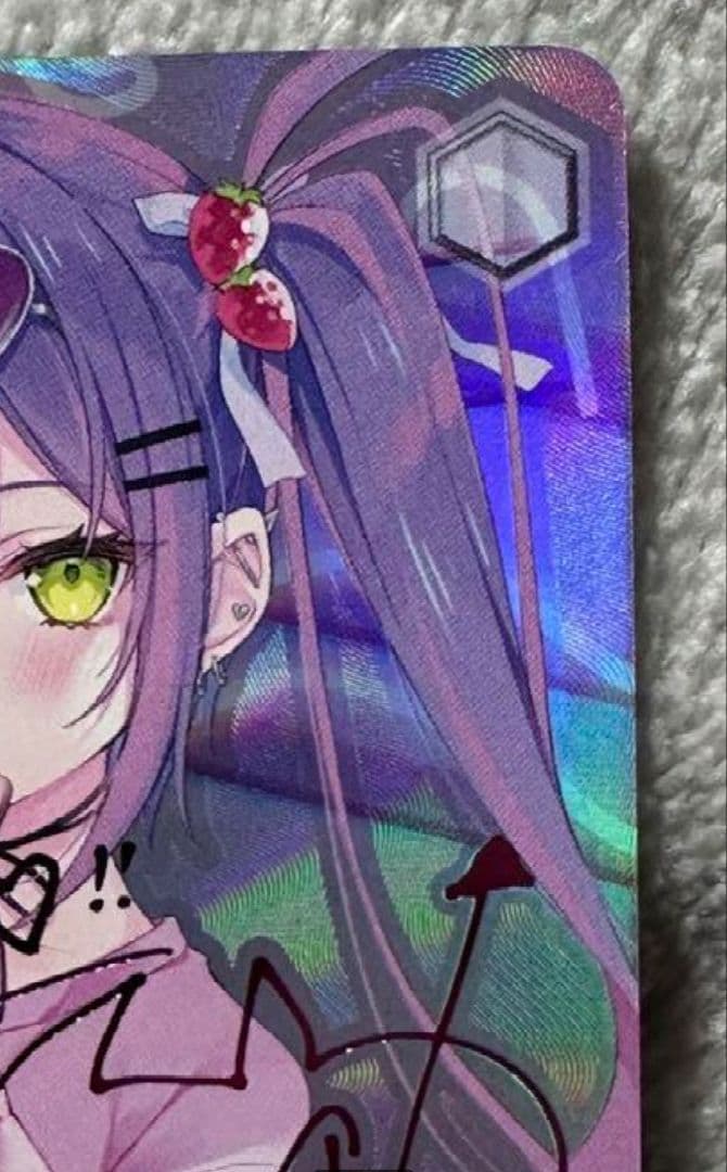 秘密の待ち合わせ 常闇トワ　ホロライブ　ヴァイスシュヴァルツ　サイン　SP