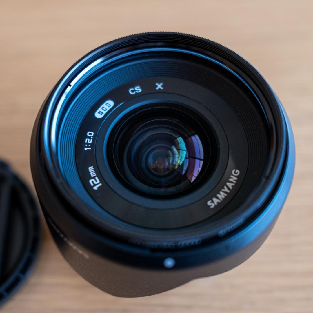 SAMYANG Xマウント 12mm f2.0 美品