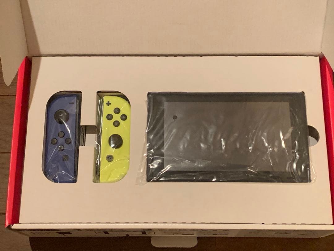 Nintendo Switch 本体 ブルー&イエロー 動作問題なし 付属品付き