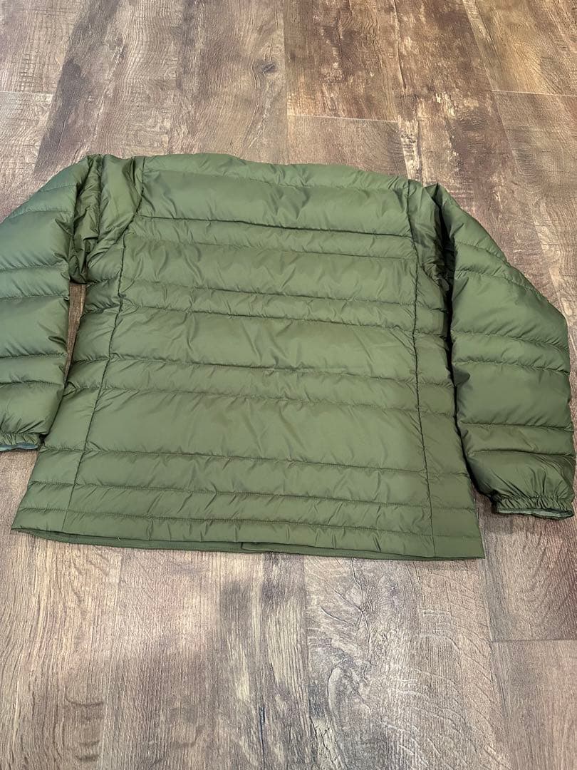 THE NORTH FACE WS ダウンカーディガン　オリーブグリーン