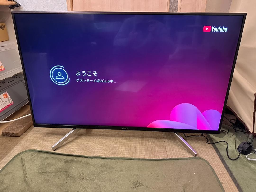 スマートテレビ　4K対応！SONY ソニー　KJ-43X8500F　映り綺麗美品