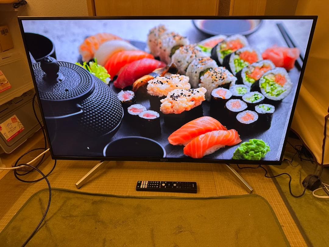 スマートテレビ　4K対応！SONY ソニー　KJ-43X8500F　映り綺麗美品