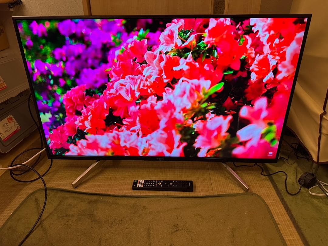 スマートテレビ　4K対応！SONY ソニー　KJ-43X8500F　映り綺麗美品