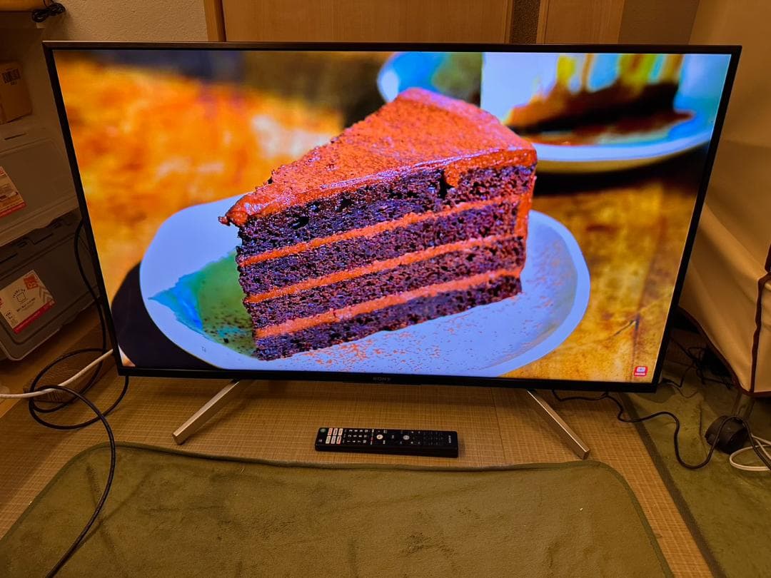 スマートテレビ　4K対応！SONY ソニー　KJ-43X8500F　映り綺麗美品