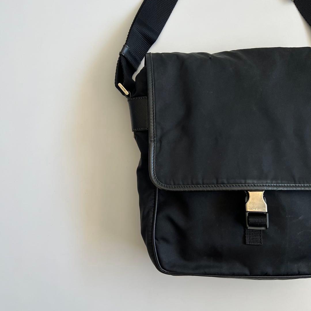 バッグ PRADA TESSUTO NYLON LOGO SHOULDER BAG