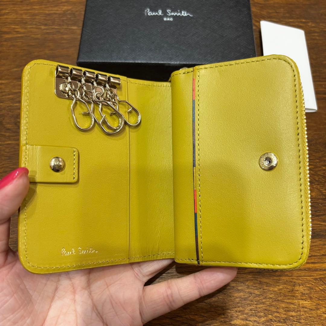 【新品・未使用】Paul Smith イエロー ケース