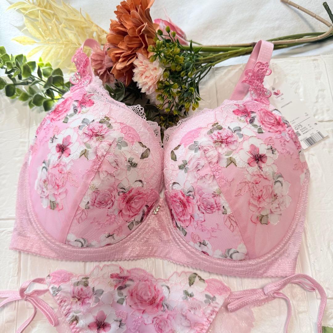 【新品】wacoal L'ge ルジェ　42 ブラ　ソング　G75M PI