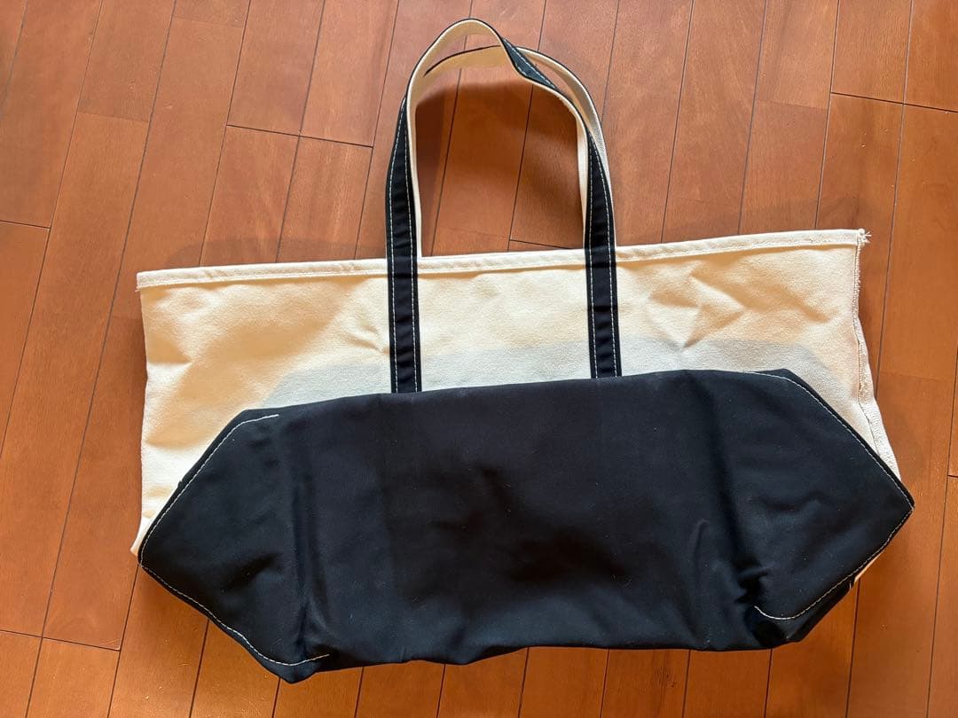 ほぼ未使用　エルエルビーン　ボートアンドトート　ブラックXL