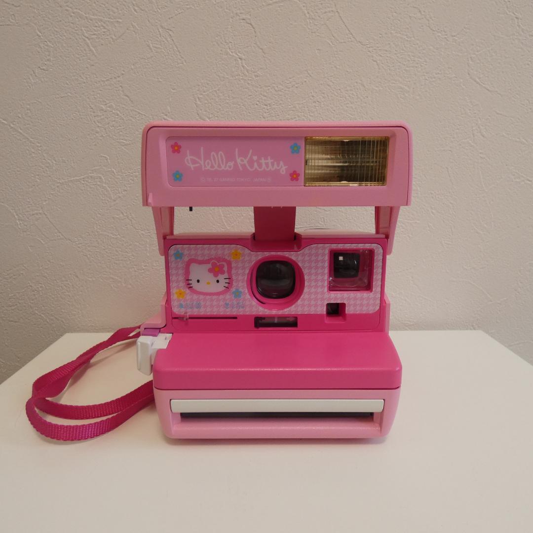 ポラロイドカメラ　ハローキティ　Polaroid ケース付き