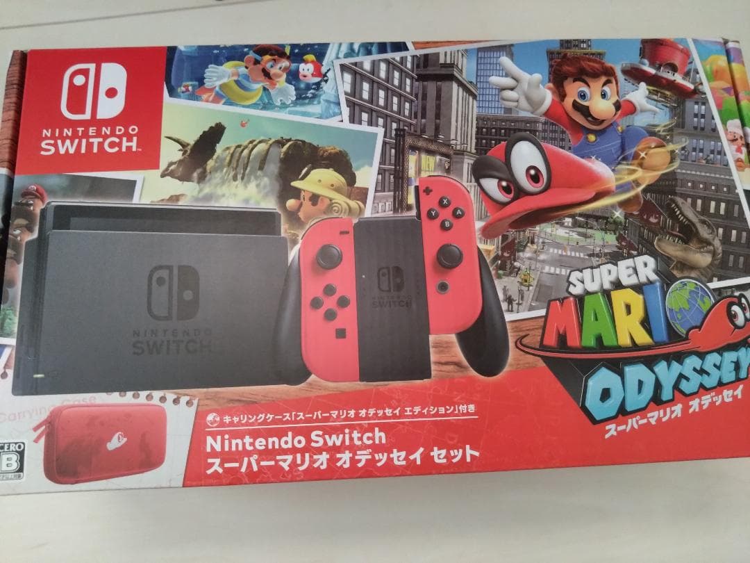 Nintendo Switch 本体 スーパーマリオオデッセイセット 訳あり