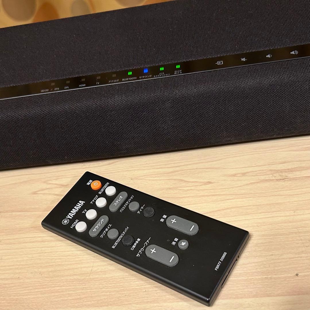 【美品】YAMAHA YAS-107サウンドバー Bluetooth 黒