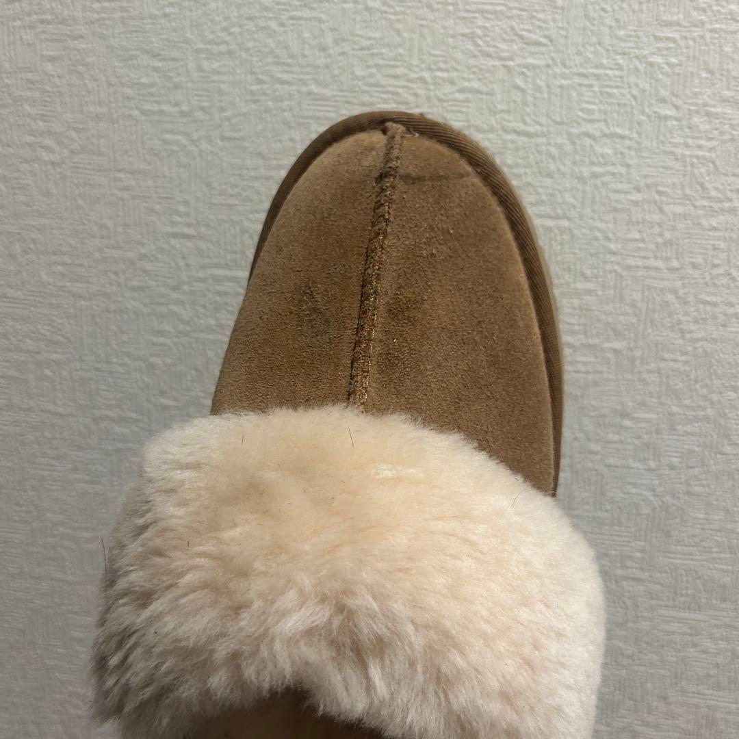 P*O様 UGG ムートンブーツ ストラップ付き ブラウン