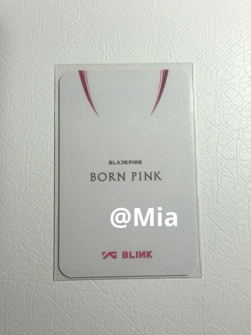 BLACKPINK BORN PINK 公開放送 サノク トレカ Jennie