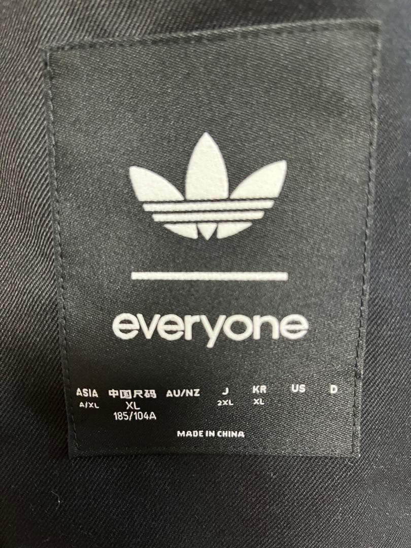 ジャケット・アウター adidas everyone TRACK TOP (BLACK) XXL