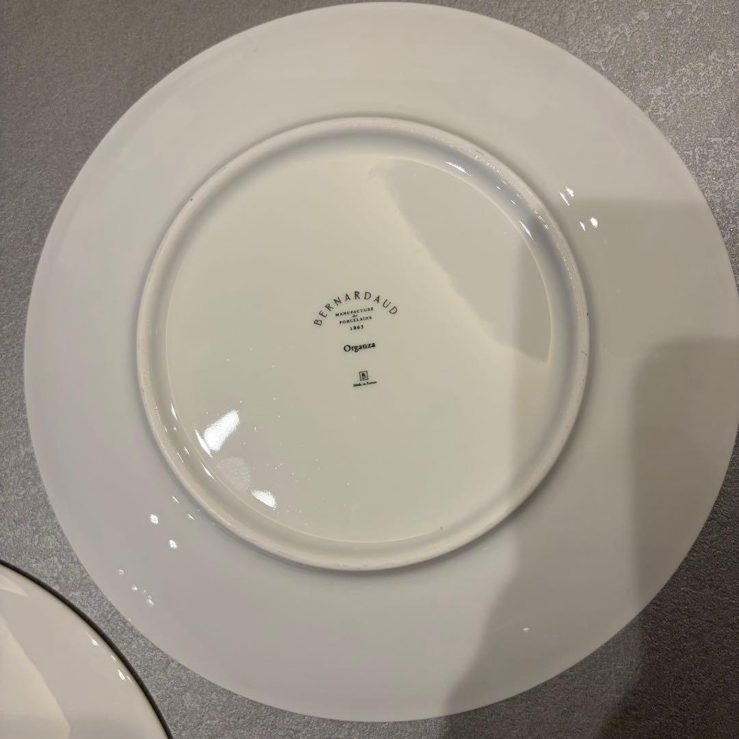 ベルナルド　オルガンザ　クープデザートプレート 21cm 2枚セット