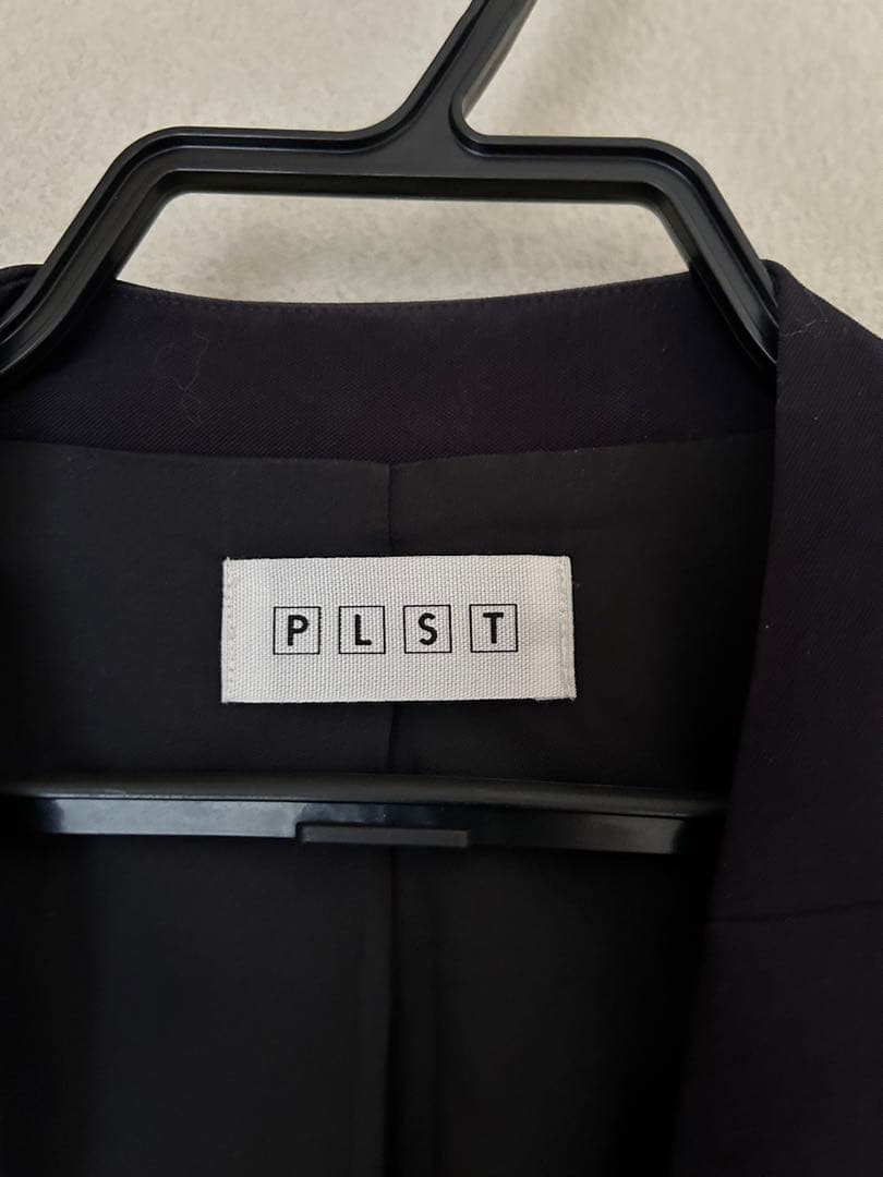 （美品）PLST ネイビー ビジネススーツ XS（パンツXXS）パンツ2本